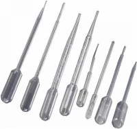Klar plastpipette